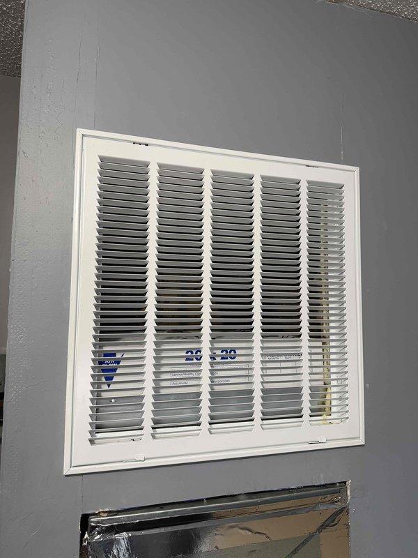 Completed full HVAC system installation featuring a 2.5-ton, 15.5 SEER modular air conditioning unit with matching air handler. Installed new outdoor condensing unit, indoor air handler with return air grille and filtration system, established proper refrigerant lines, electrical connections, and condensate drainage. All components tested and verified operational with proper airflow and temperature differential confirmed.