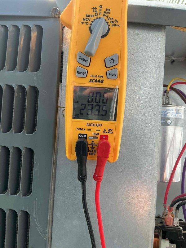 Completed second annual planned maintenance visit on single-system HVAC unit as part of Gold Level service agreement. Performed comprehensive system diagnostics using digital multimeter to verify electrical performance, measuring capacitor functionality and voltage readings on outdoor condensing unit. Replaced 16x20x5 air filter and conducted full system inspection to ensure optimal operation and efficiency.