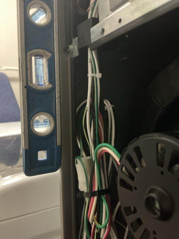 Completed annual platinum-level preventative maintenance on single-system residential HVAC unit installed April 2021. Performed comprehensive system inspection including verification of proper equipment leveling and secure electrical connections with appropriate wire management and cable ties. Confirmed blower motor assembly operation and accessibility within cabinet enclosure. Verified WiFi-enabled thermostat functionality and network connectivity status, confirming successful communication between thermostat, wireless router, cloud server, and mobile device interface. Documented system configuration settings and current operational parameters. Collected filter size measurements for future service requirements. All components inspected and found operating within normal parameters with no immediate service needs identified.