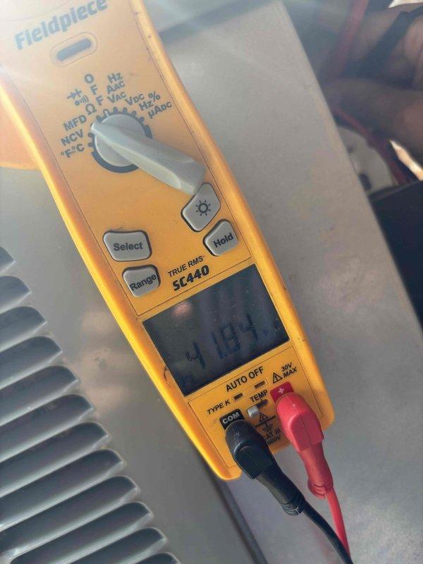 Completed comprehensive air conditioning tune-up and preventive maintenance inspection. Performed system diagnostics using digital testing equipment to measure electrical parameters, airflow readings, and operational temperatures. All components tested within normal operating specifications, and system confirmed to be functioning properly for continued seasonal use.