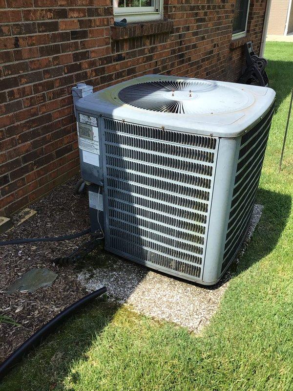 Completed annual planned maintenance on 14-year-old residential HVAC system as part of Gold Level service agreement. Performed comprehensive inspection of indoor and outdoor components, verified thermostat operation showing 21.0°F on Honeywell ProSeries unit, and inspected outdoor condenser unit with proper clearances and functional fan grille. System operating within normal parameters with 20x25x2 filter size noted for future service visits.
