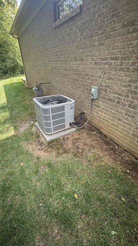Completed estimate for whole-home dehumidifier installation to improve indoor air quality. Assessed existing HVAC system including outdoor condenser unit and evaluated electrical requirements and control panel integration for proper zone management and humidity control throughout the residence.