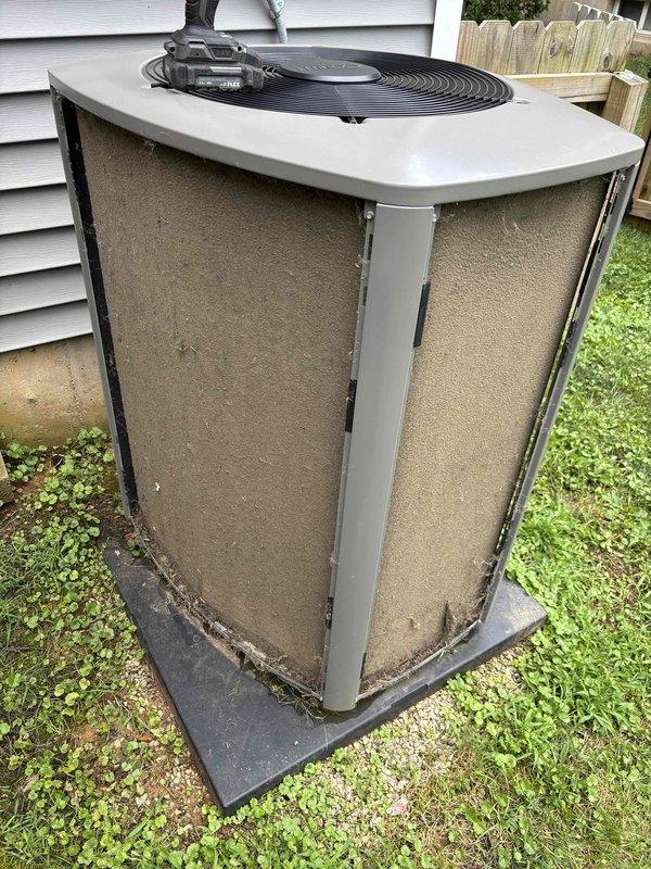 Responded to no-cool condition on 1-year-old Lennox system displaying error code 413 (high pressure switch lockout). Installed previously ordered high pressure switch that was bypassed during prior service call, restoring proper safety controls. Verified system operation with all functions working properly, unit cooling normally with proper airflow and no abnormal pressures.
