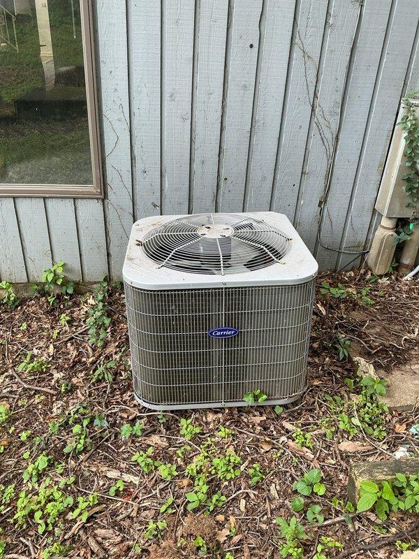 Completed planned duo maintenance on two-system residential HVAC setup as part of monthly platinum-level service agreement. Performed comprehensive inspection and maintenance on both the Carrier outdoor condenser unit and secondary system, including filter replacement with 25x25x1 filter in attic location and 24x24x4 filter in utility room. Conducted visual inspection of both outdoor units, verified proper operation of condenser fans, checked refrigerant levels, and cleaned debris from surrounding areas to ensure optimal airflow and system efficiency.