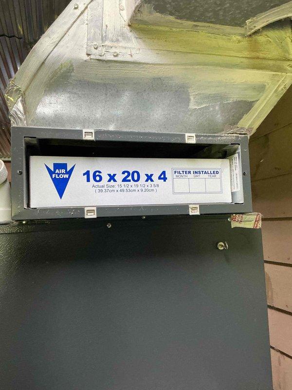 Completed Platinum Level monthly maintenance on single HVAC system. Performed comprehensive system diagnostics using clamp meter to verify electrical performance, recording amperage and voltage readings at the outdoor unit. Inspected and documented electrical connections, refrigerant line conditions, and all wiring terminations within the service panel. Verified proper operation of all system components. Checked and documented the 16x20x4 air filter installation in the attic filter housing, confirming proper airflow direction and filter fit. All system parameters found within normal operating specifications, and unit is functioning as designed.