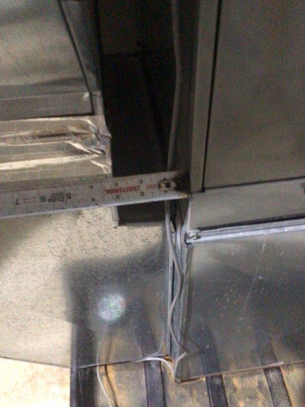 Conducted comprehensive HVAC system replacement estimate for existing customer with operational equipment. Performed detailed measurements and interior inspection of current air handler unit, documenting cabinet dimensions and internal component configuration. Assessed existing ductwork connections, electrical wiring routing, and overall system accessibility to provide accurate replacement specifications and ensure proper equipment sizing for future installation.