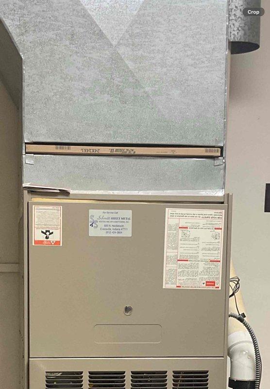 Conducted comprehensive replacement estimate for aging 12-year-old HVAC system at 8,464 square foot residential property. Performed detailed load calculation analysis using energy design software, evaluating home's thermal characteristics including directional glass exposure (614 sq ft east, 430 sq ft west), 30% shading factor, and design conditions of 75°F indoor/92°F outdoor with 76°F wet bulb temperature. Documented existing Blizzard Air Metro furnace and ductwork system, noting equipment condition and current configuration. Assessed requirements for approximately 3-ton replacement system based on property specifications and customer's comfort needs.