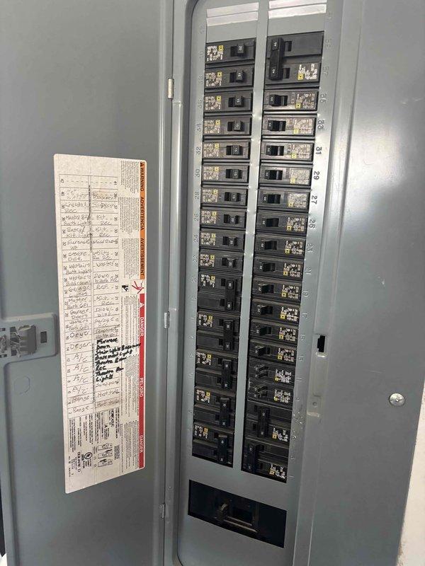 Conducted comprehensive replacement estimate for 14-year-old HVAC system that was no longer adequately maintaining desired temperatures. Evaluated existing indoor air handler unit with associated ductwork, condensate pump assembly, and electrical service panel to determine replacement specifications and requirements. Documented current system configuration including flexible duct connections, PVC condensate drainage, and electrical circuit capacity for proper sizing and installation planning of new equipment.