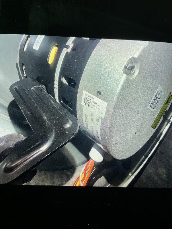 Successfully installed replacement control board on HVAC blower motor assembly, restoring full system operation. Previously diagnosed failed control board was sourced and installed, with all electrical connections verified and tested. System returned to normal cooling operation with proper airflow confirmed.