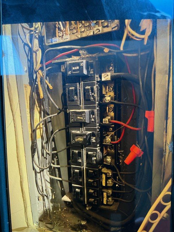 # HVAC Service Completed

Responded to no-cooling call with indoor temperature at 83°F and compressor not operating. Performed diagnostic inspection of outdoor unit and electrical system. Inspected control board and electrical connections, identifying issue with compressor circuit. Examined main electrical panel and verified proper breaker operation and power supply to HVAC system. Tested voltage at control board terminals and connection points. Documented electrical components and wiring configuration with diagnostic photos. Identified failed control board preventing compressor operation. Advised customer of findings and recommended control board replacement to restore cooling function.