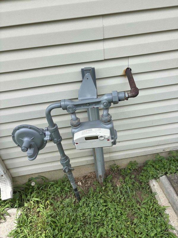 Completed comprehensive estimate for full HVAC system replacement including aging air conditioning unit, furnace, and installation of two additional air returns. Assessed existing equipment condition, documented roof penetrations for proper venting requirements, and evaluated gas service infrastructure including corroded piping that will need attention during installation. Provided detailed replacement recommendations to address failing cooling system and improve overall home comfort and air circulation.