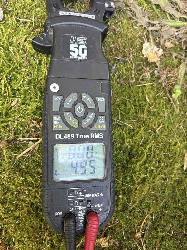 Completed annual Platinum Level maintenance on one HVAC system as part of the first visit for a 4-year CFI agreement. Performed comprehensive system inspection and testing, including electrical measurements using digital multimeter to verify proper voltage readings and amperage draw on all components. All system parameters were found to be operating within manufacturer specifications and unit is functioning properly.