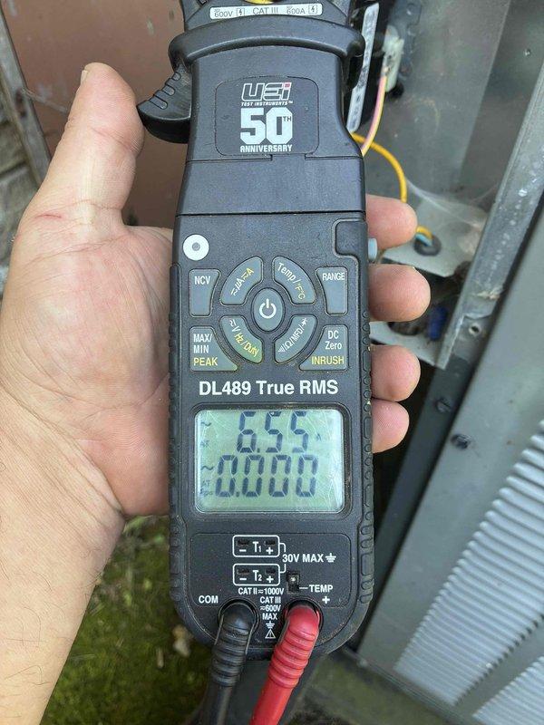 Completed annual Platinum Level maintenance on one HVAC system as part of the first visit for a 4-year CFI agreement. Performed comprehensive system inspection and testing, including electrical measurements using digital multimeter to verify proper voltage readings and amperage draw on all components. All system parameters were found to be operating within manufacturer specifications and unit is functioning properly.