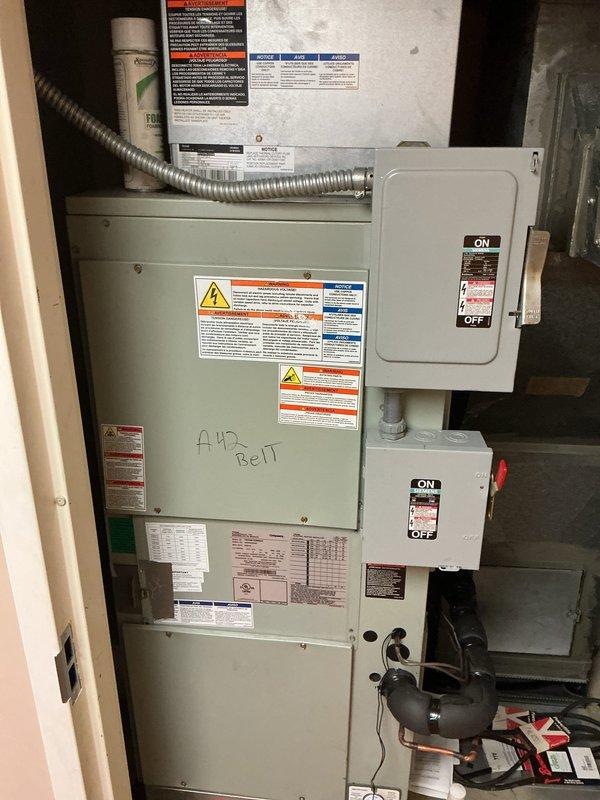 Completed fall maintenance visit on dual-system home under Platinum service agreement. Performed comprehensive inspection and service of indoor air handler unit, including cleaning of all burners, flame sensor maintenance, and operational verification of boiler system to ensure optimal efficiency. Checked heat pump operation and verified electric heat strips in air handler are functioning properly, confirmed blower motor operation meets manufacturer specifications. Inspected outdoor heat pump unit, verified proper operation of compressor and fan motor, checked refrigerant levels and electrical connections. Tested boiler pump operation and confirmed proper circulation throughout heating system. Both systems operational and performing to specifications upon completion of maintenance procedures.