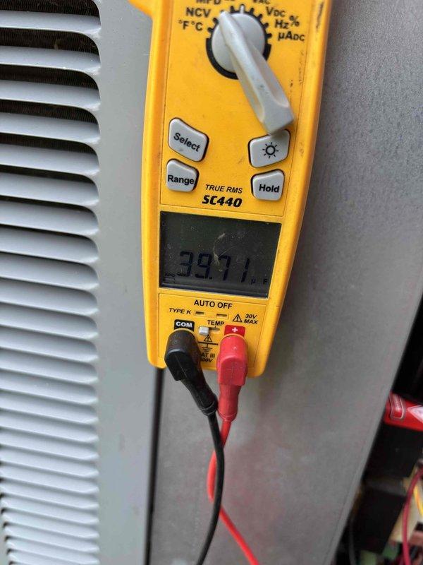 Completed platinum level planned maintenance on a 5-year-old single HVAC system during initial service visit. Replaced 16x20x5 air filter and performed comprehensive system inspection including electrical diagnostics with digital multimeter, recording AC voltage readings of 23.71V at control panel. Inspected all electrical components within control enclosure including capacitor, relay, transformer, and control board, verifying proper wire connections and component functionality throughout the system.
