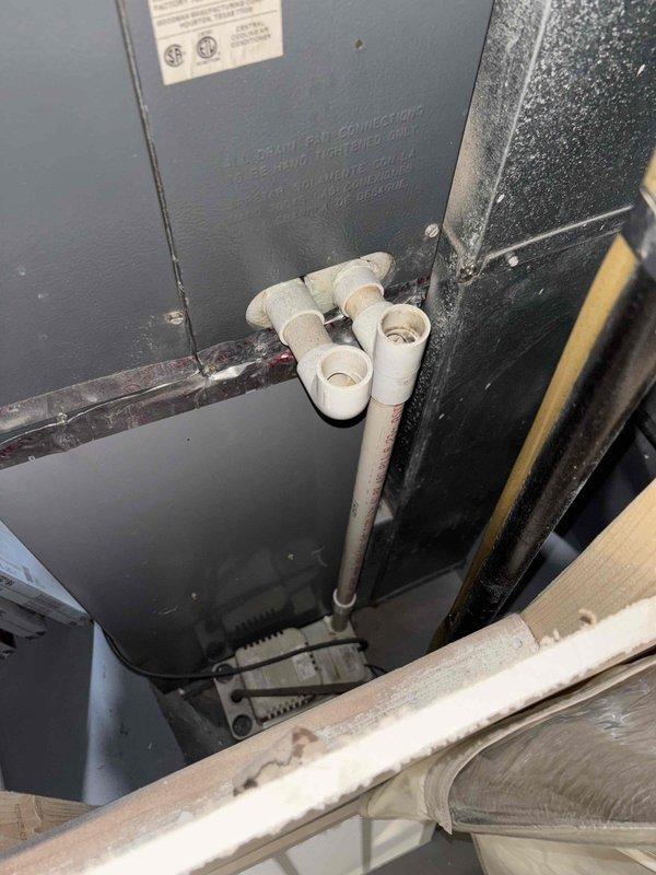 Completed comprehensive tune-up on HVAC system for customer who won complimentary service through community baseball game promotion. Performed full system inspection including electrical components, contactors, capacitor, and condensate drainage system. All components found operating within normal parameters with unit showing typical wear patterns for age; cleaned and verified proper operation of all mechanical and electrical systems.