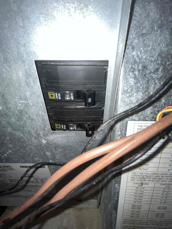 Conducted comprehensive HVAC replacement estimate for residential system with 7-year-old cooling unit running constantly and heating system approximately 15+ years old. Evaluated existing electrical panel configuration, circuit breaker setup, and ductwork condition to determine full system replacement requirements including air duct work modifications. Documented existing equipment specifications, electrical infrastructure, and mechanical components to provide complete replacement proposal for both heating and cooling systems.