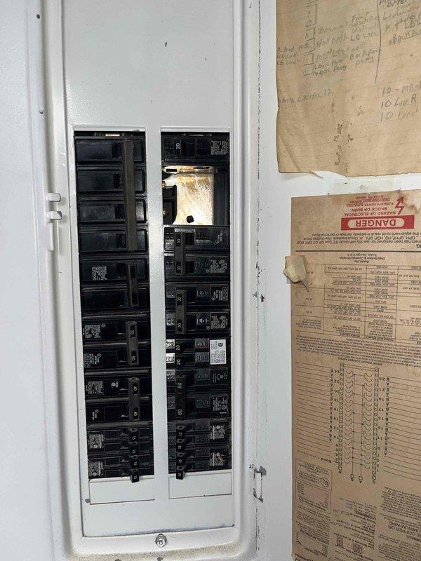 Conducted replacement estimate for 18+ year old HVAC system with non-functional outdoor fan motor due to overheating condition. Evaluated existing basement installation including electrical panel capacity, ductwork configuration, and system accessibility for replacement equipment. Documented current system conditions and provided comprehensive replacement options for aging unit that homeowner has temporarily disabled to prevent further damage.
