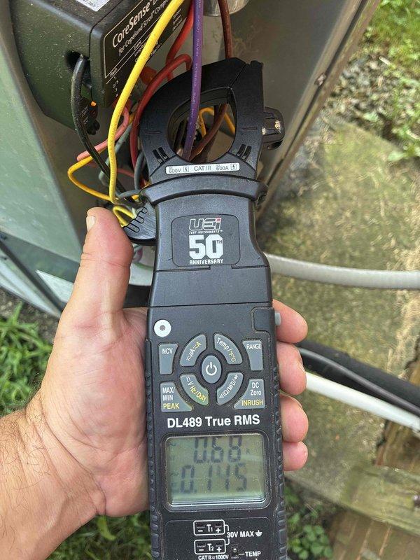 Completed monthly platinum-level preventive maintenance on a 7-year-old single HVAC system, including replacement of 20x25x1 air filter. Performed comprehensive system diagnostics using digital measuring instruments to verify temperature differentials and electrical current readings, confirming all operational parameters within manufacturer specifications.