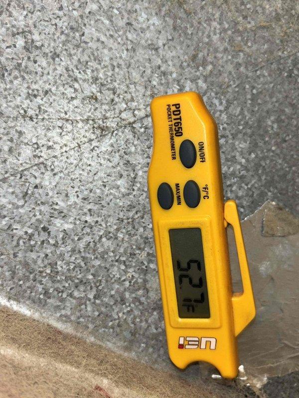 Completed annual Platinum Level maintenance on a 5-year-old HVAC system during the second scheduled visit. Replaced 20x20x5 air filter, performed comprehensive system inspection, and verified all operational parameters. Recorded ambient temperature readings at 57.5°F and documented drainage system conditions showing proper water flow through condensate drain. All components operating within normal specifications and system is ready for continued service.