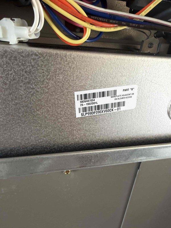 Completed installation of a 4-ton Lennox 18 SEER high-efficiency downflow system featuring a 99% AFUE fully modulating gas furnace. Configured and connected Lennox iComfort Smart Thermostat with Wi-Fi connectivity, verified system communication with cloud servers, and confirmed all HVAC controls are functioning properly for optimal climate management and remote monitoring capabilities.