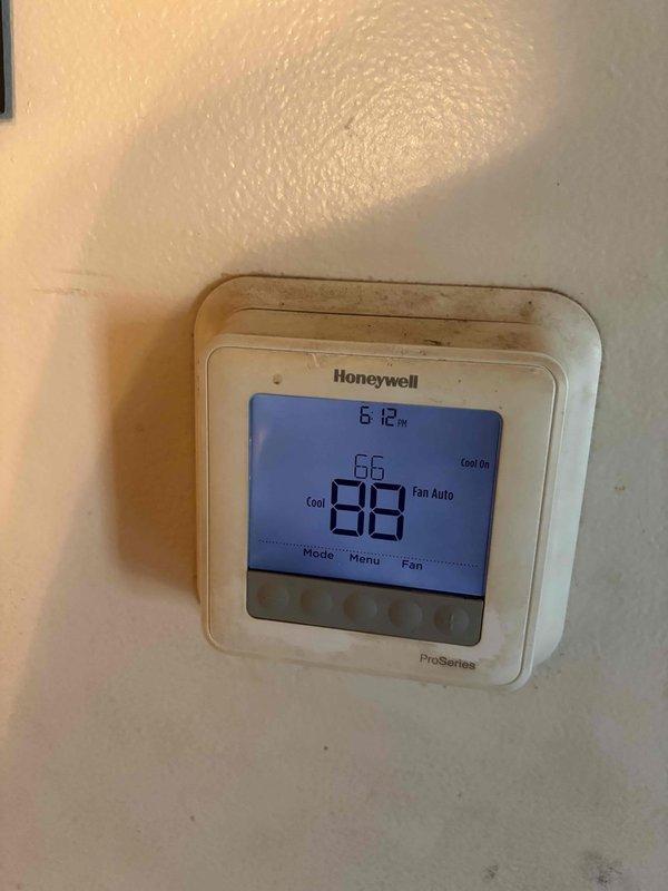 Responded to no cooling complaint on 7-year-old Goodman system experiencing short cycling behavior. Upon arrival, confirmed thermostat was calling for cooling but unit would attempt to start then immediately shut down after a few seconds. Performed diagnostic testing and identified failed Nidec compressor module (P/N: M055PMCTJ-0284, Goodman P/N: 0131M00178). Replaced defective compressor control module, restored power, and cycled system through multiple start sequences to verify proper operation. Unit now running normally with appropriate cooling cycle and no short cycling observed.