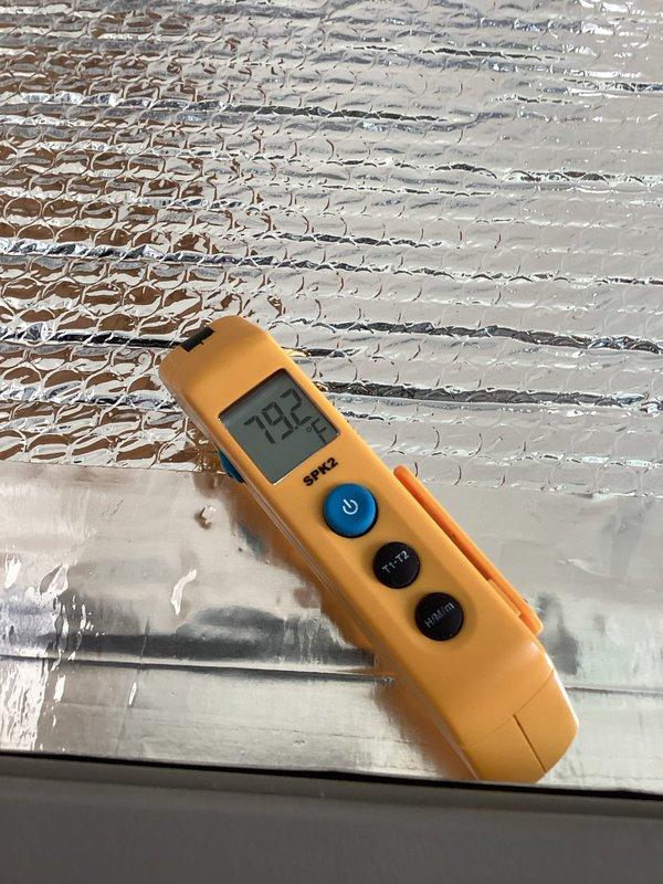Completed Platinum Level maintenance on single-zone residential HVAC system with Lennox equipment. Installed new 16x25x5 air filter with proper airflow direction, verified system temperatures reading 79.5°F at supply, and documented filter installation for tracking purposes.