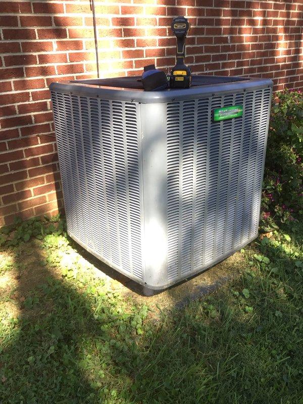 Completed scheduled AC tune-up and preventative maintenance on residential air conditioning system. Performed comprehensive inspection of outdoor condenser unit and indoor components, tested system operation, verified proper refrigerant levels, cleaned coils, and confirmed all mechanical and electrical functions operating within manufacturer specifications. No deficiencies identified; system running efficiently with maintenance completed as scheduled.