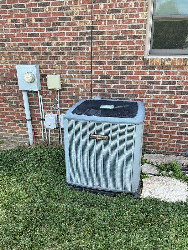 # HVAC Maintenance Summary

Completed second annual Gold Level planned maintenance visit on 8-year-old residential HVAC system with single zone configuration utilizing 20x20x4 filtration.

# Work Performed

## Indoor Equipment Inspection

Performed comprehensive inspection and maintenance of furnace unit located in utility room. Conducted visual examination of heat exchanger for cracks or deterioration. Verified proper operation of burner assembly and ignition system. Inspected and tested safety controls including limit switches and flame sensors. Checked blower motor operation, amp draw, and lubricated bearings as needed. Examined flexible metallic ductwork connections and insulation integrity. Verified proper condensate drain operation through PVC drainage system. Tested furnace cycling and confirmed proper temperature rise across heat exchanger.

## Air Filtration

Replaced 20x20x4 media filter to maintain optimal airflow and indoor air quality. Inspected filter housing for proper s