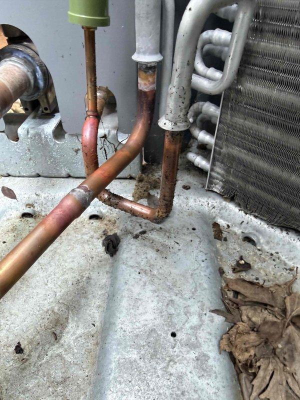 Responded to no cooling complaint on residential air conditioning system approximately one and a half years old. Conducted thorough leak search on refrigerant circuit but unable to locate source of refrigerant loss during this visit. Added refrigerant charge to restore system operation. System requires follow-up appointment for continued leak detection and repair to address underlying refrigerant loss issue.
