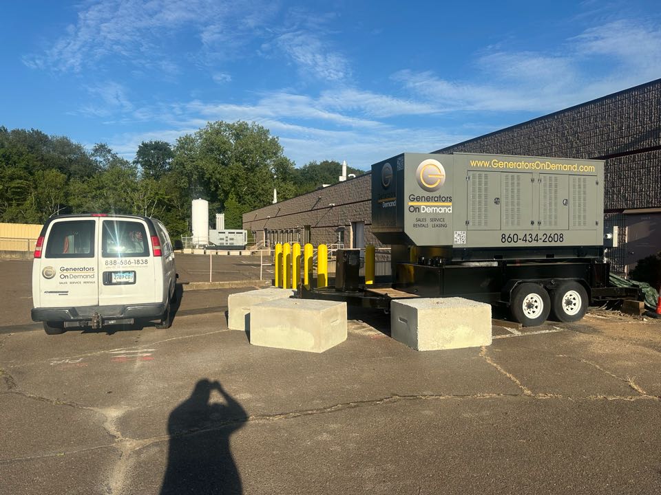 We were called out to Warranty batteries on our leased, industrial rental generator. 