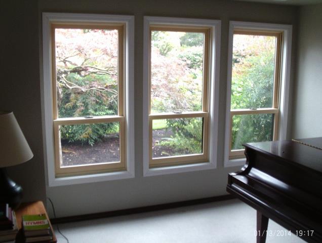 Lake Oswego, OR - 7 windows replaced cutback standards (ext trim pre-painted to match other phases we've done). Dark Bronze ext on all. Living and Dining room are pine interior, basement are oak interior. Lake Oswego, OR - 7 windows replaced cutback standards (ext trim pre-painted to match other phases we've done). Dark Bronze ext on all. Living and Dining room are pine interior, basement are oak interior.