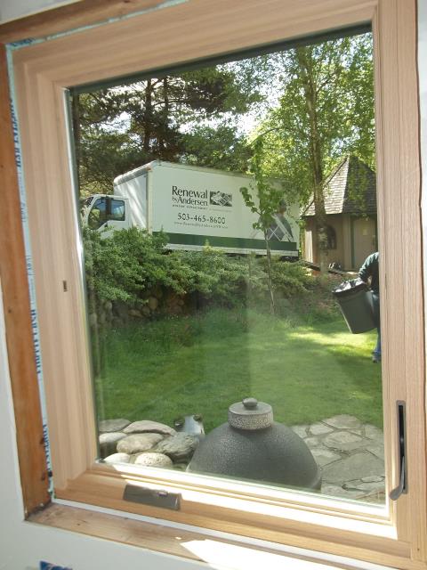 North Plains, OR - We turned 2 doors into windows for this fun project in North Plain. North Plains, OR - We turned 2 doors into windows for this fun project in North Plain.