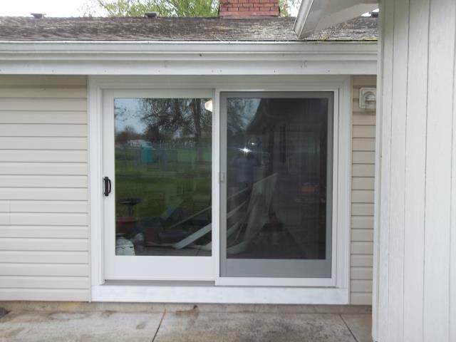 Albany, OR - We installed 1 patio door for this home! Albany, OR - We installed 1 patio door for this home!