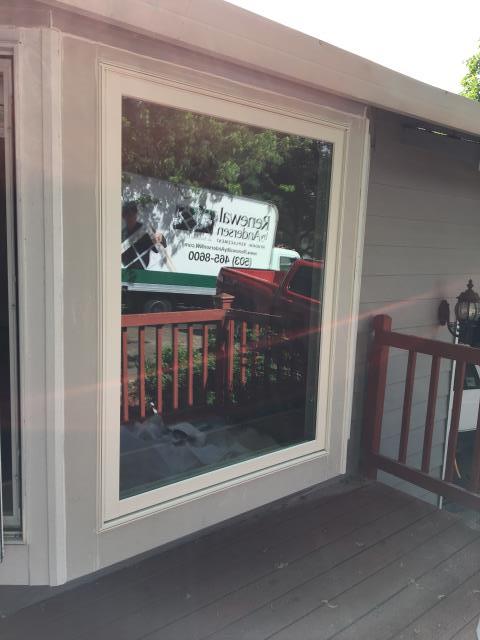 Dundee, OR - We installed 1 customized window for this amazing home! Dundee, OR - We installed 1 customized window for this amazing home!
