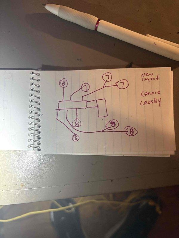 Conducted comprehensive assessment of existing HVAC ductwork system and presented replacement options to customer. Created detailed diagrams documenting current duct layout configuration and proposed new routing design, photographing both schematics for reference and future implementation planning.