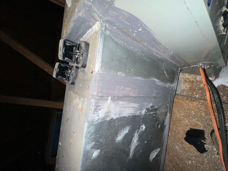 Completed comprehensive preventative maintenance service on residential HVAC system including heating and cooling components. Performed standard system inspection, cleaned air conditioning coils, checked refrigerant levels, tested electrical connections, and verified proper airflow throughout the system. During inspection, documented significant frost buildup on attic-mounted air handler unit indicating potential airflow restriction or refrigerant issue requiring further evaluation. Verified interior return air vents and registers for proper operation and discussed findings with property owner regarding additional repairs needed beyond routine maintenance scope.