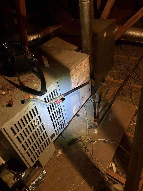 Performed comprehensive second opinion diagnostic on 4-ton electric AC unit experiencing cooling issues and system freezing. Conducted thorough system inspection including visual examination of evaporator coil, blower assembly, and air handler components. Assessed multiple concerns reported by previous service providers including capacitor failure, refrigerant loss, blower malfunction, and potential coil replacement needs. Documented significant dust and debris accumulation within air handler and ductwork system. Evaluated system airflow, refrigerant pressures, and electrical components to determine root cause of inadequate cooling and freeze-up condition on 10-year-old residential HVAC system.