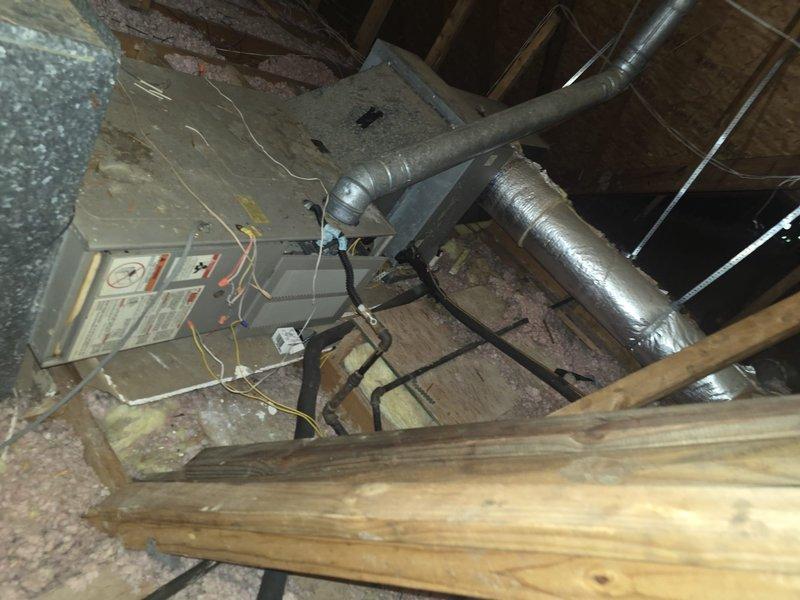 Provided estimate for complete HVAC system replacement for bedroom zone covering approximately 1000 square feet. Existing 20-year-old 2.5-ton system has developed coil leak and requires full replacement. Customer considering downsizing to 2-ton system for improved efficiency and proper load matching.