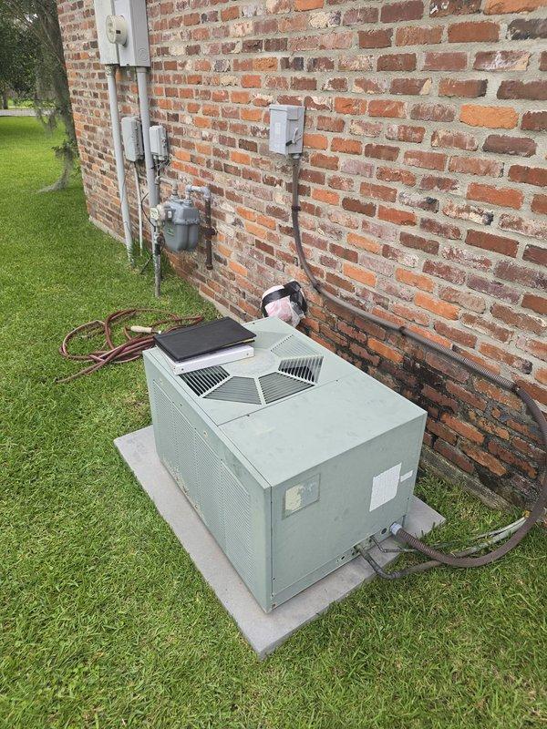 Provided estimate for complete HVAC system replacement for bedroom zone covering approximately 1000 square feet. Existing 20-year-old 2.5-ton system has developed coil leak and requires full replacement. Customer considering downsizing to 2-ton system for improved efficiency and proper load matching.