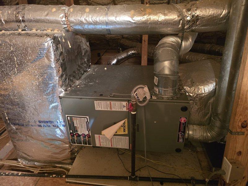 Conducted follow-up estimate after previous diagnostic identified system issues. Evaluated outdoor condenser unit and indoor air handler to provide replacement options, comparing isolated evaporator coil replacement versus complete system changeout. Documented existing equipment condition including aging ductwork with deteriorated insulation and assessed installation requirements for potential upgrade solutions.