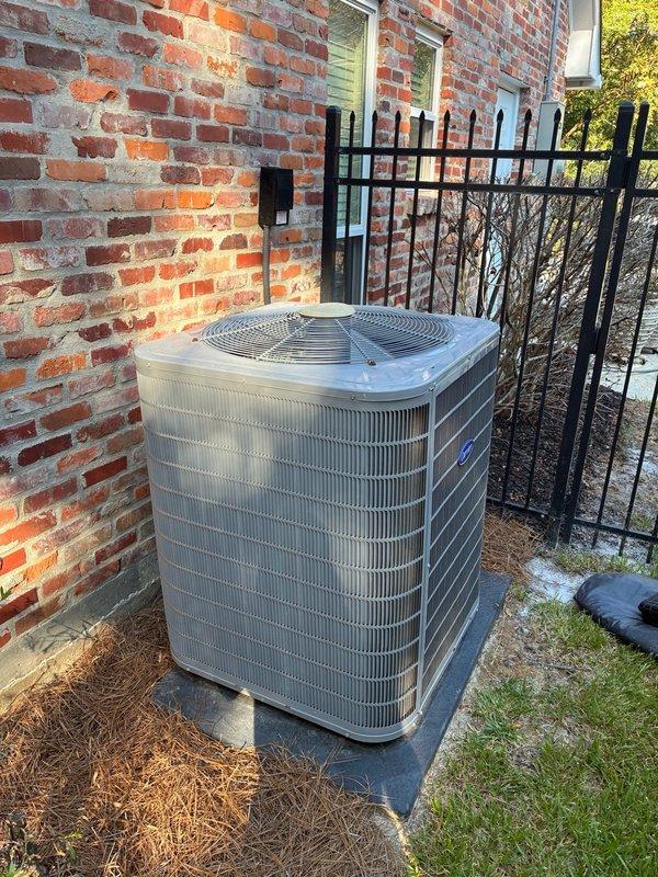 Responded to service call for downstairs HVAC system repeatedly tripping circuit breaker upon startup. Performed electrical diagnostics at main panel using clamp meter to measure amperage draw and identified overcurrent condition. Inspected outdoor condenser unit and associated electrical components to determine root cause of breaker trips and ensure system safety.