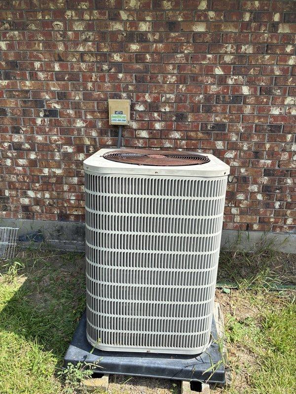 # VIJ - Dispatch Completed

Responded to customer concern regarding loud humming noise from outdoor condenser unit. Upon arrival, performed comprehensive inspection of air conditioning system and electrical components. Unit was operational at time of inspection with no abnormal sounds present. Conducted thorough examination of contactor, capacitor, and all electrical connections within junction box. Documented heavy dust and debris accumulation on internal wiring and components. Inspected compressor operation, fan motor function, and verified proper electrical connections at all terminals. Unit operating within normal parameters during diagnostic testing. Photographed outdoor condenser unit placement and internal electrical components for service records. Advised customer that system is functioning properly with no immediate concerns identified, though noted age-related wear and contamination present in electrical compartment.