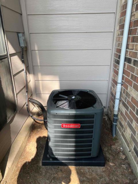 HVAC Equipment Replacement: Electric, 1.5-Ton, SEER2 Condensing Unit with R-410A Refrigerant Conversion 
