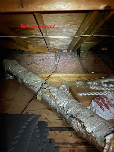 Baton Rouge, LA - HVAC Duct Work Repair