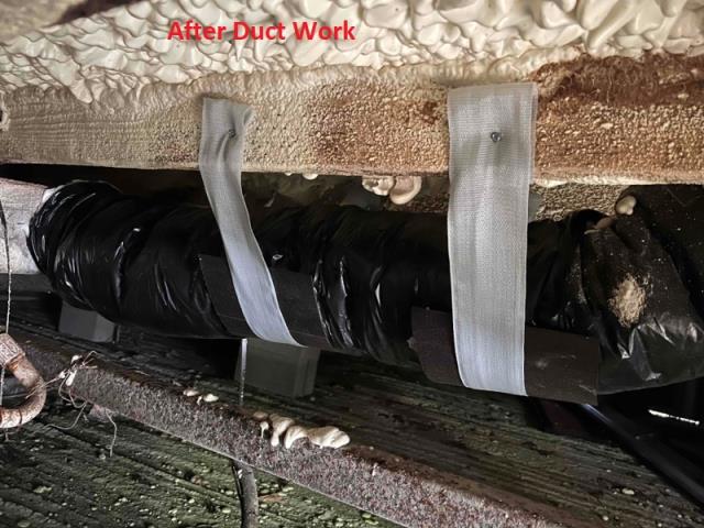 Denham Springs, LA - Duct Work Repair: Supply Run 