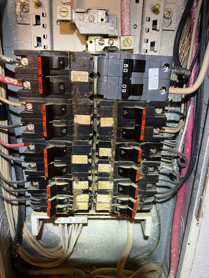 Panel breaker replacement 