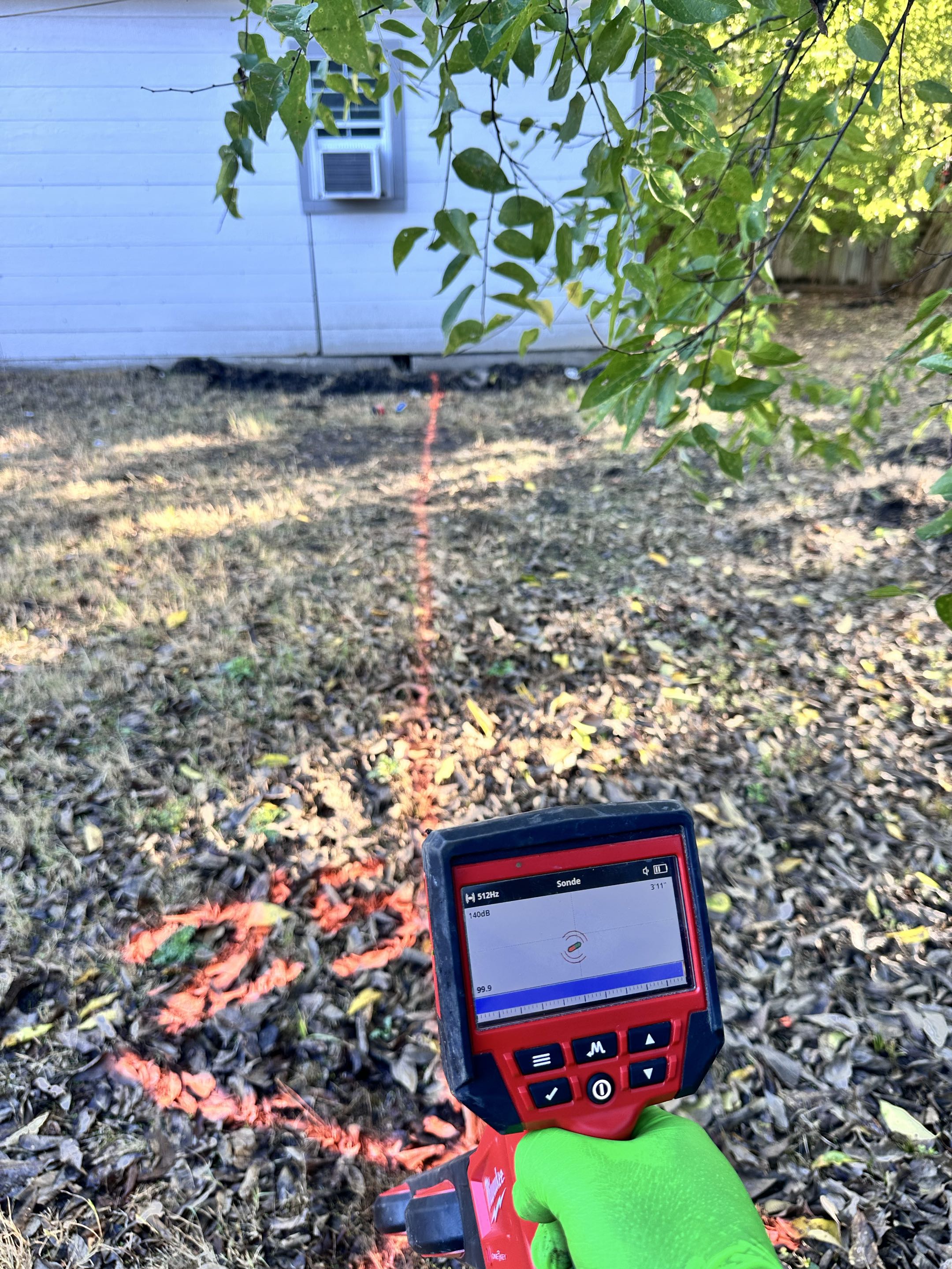 We began by meticulously marking the sewer line for the project, ensuring precise identification of its exact location. This allowed for accurate planning of a new branch line for the backyard addition. Our expertise enabled us to detect potential issues early, preventing future complications. Our thorough approach guarantees a seamless integration, enhancing the overall integrity of the project. Contact us today for expert sewer line location and problem resolution.