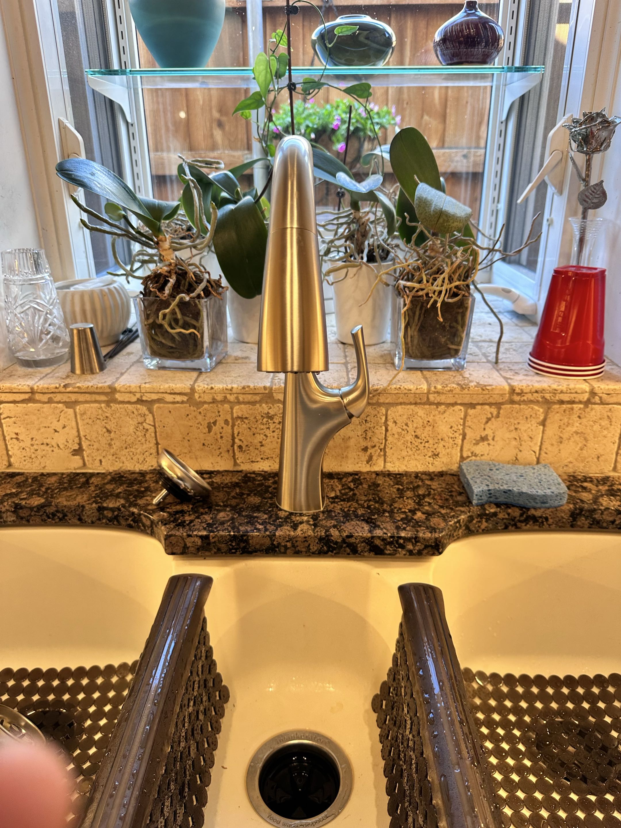 Came out on a request to replace a faucet at one of our good clients homes and was able to get him taken care of and leave a smile on his face and with a brand new faucet