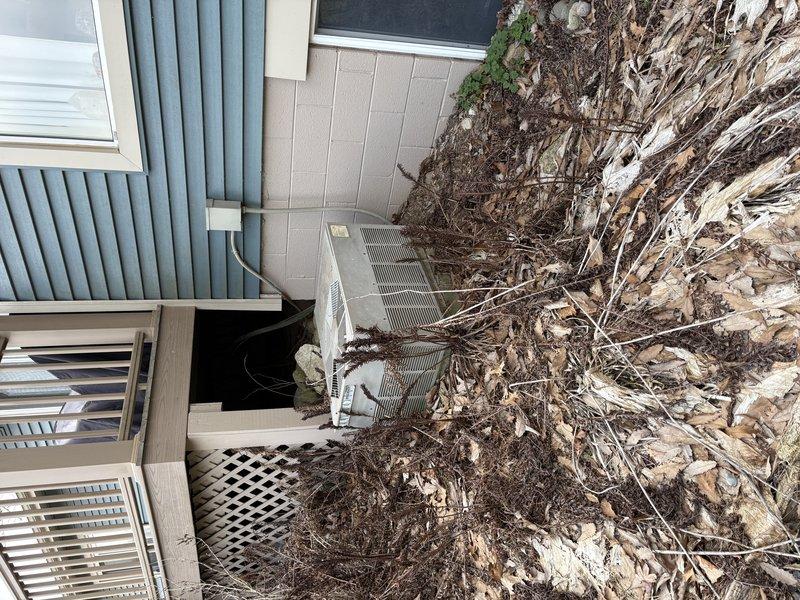 Completed scheduled cooling system tune-up and maintenance on residential AC unit. Upon inspection, discovered heavily corroded brass terminal block and contactor assembly showing significant rust and moisture damage, indicating prolonged exposure to the elements. Evaluated electrical connections, capacitor functionality, and overall system operation to ensure proper cooling performance for the upcoming season.